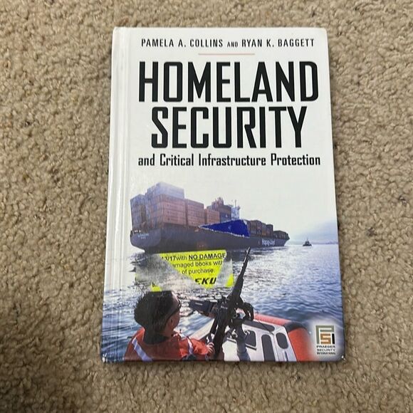 HOMELAND SECURITY and Critical Infrastructure Protection Textbook - Picture 1 of 5